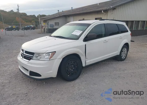 2017 Dodge Journey Se из США, поврежденный, VIN 3C4PDCAB1HT545398